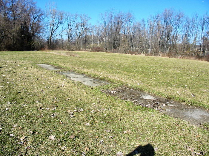 Walled Lake Drive-In Theatre - April 2003 Photo Of Lot (newer photo)